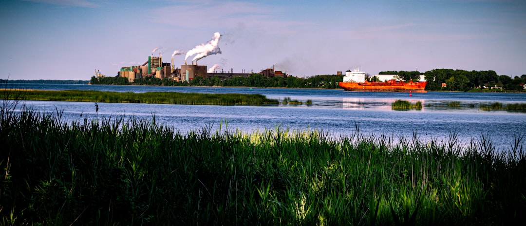 Photo Industrial landscape